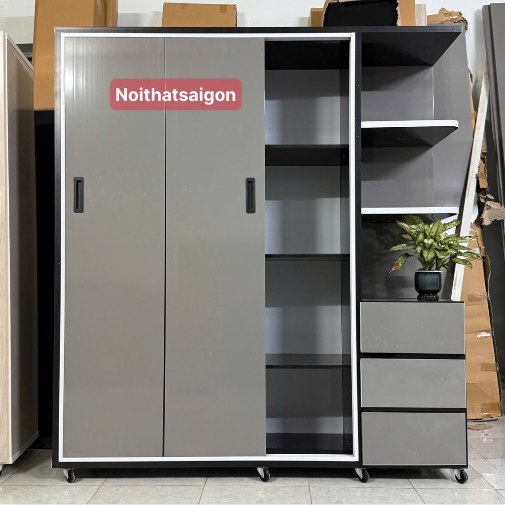 [Freeship]Tủ Nhựa 3 Cánh Đài Loan Kèm Kệ Đa Năng – Tủ Quần Áo Cao Cấp, Bền Đẹp, Tiện Lợi Cho Gia Đình