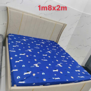 Giường Khung Gỗ MDF Bọc Nệm Cao Cấp 1