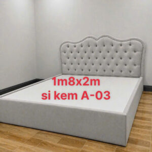 Giường Khung Gỗ MDF Bọc Nệm Cao Cấp 14