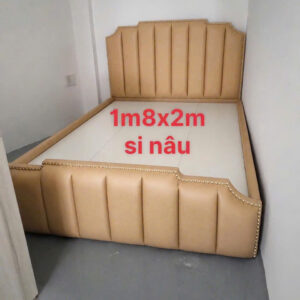 Giường Khung Gỗ MDF Bọc Nệm Cao Cấp 16