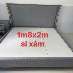 Giường Khung Gỗ MDF Bọc Nệm Cao Cấp 17