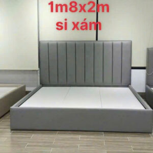 Giường Khung Gỗ MDF Bọc Nệm Cao Cấp 2