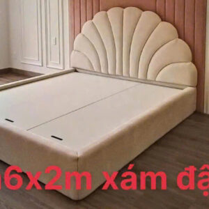 Giường Khung Gỗ MDF Bọc Nệm Cao Cấp 25