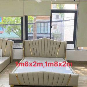 Giường Khung Gỗ MDF Bọc Nệm Cao Cấp 27