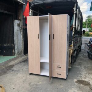 [Hàng Chính Hãng]-Tủ Quần Áo 3 Buồng-Tủ Nhựa cao cấp miên phí ship hcm