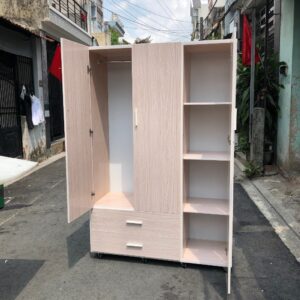 Tủ Nhựa Đài Loan 3 cánh [Hàng Chính Hãng]