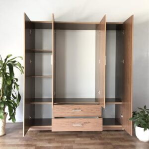 Tủ Quần Áo 4 Cánh [Hàng Chính Hãng]-Miên Phi Láp tại nhà HCM