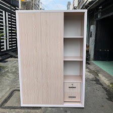 Tủ Quần Áo Cánh Lùa-tủ Nhựa[Hàng Chính Hãng](miên phí ship hcm)