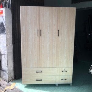 Tủ Quần áo Nhựa Đài Loan Cao 1m85 ngang 1m22 sâu 47[ Hàng Chính Hãng ] miễn phí ship hcm
