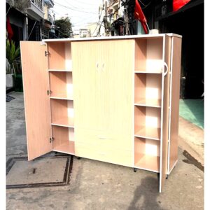 Tủ Quần áo Trẻ em-Nhựa Đài Loan-[Hàng Chính Hãng] cao cấp chống nước tuyệt đối miên phí ship hcm
