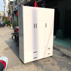 Tủ Quần áo-Tủ Nhựa Đài Loan 3 Cánh[ Hàng Cao Cấp ]-miễn phí ship HCM