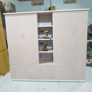 Tủ Quần áo- Tủ Nhựa Đài Loan. cao1m8 *2m02*48[ Hàng Chính Hãng ] miễn phí ship hcm