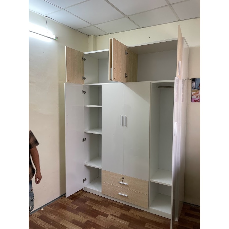 Tủ Quần áo-Tủ nhựa đài loan 3 cánh [Hàng Chính Hãng]-Miễn phí ship HCM