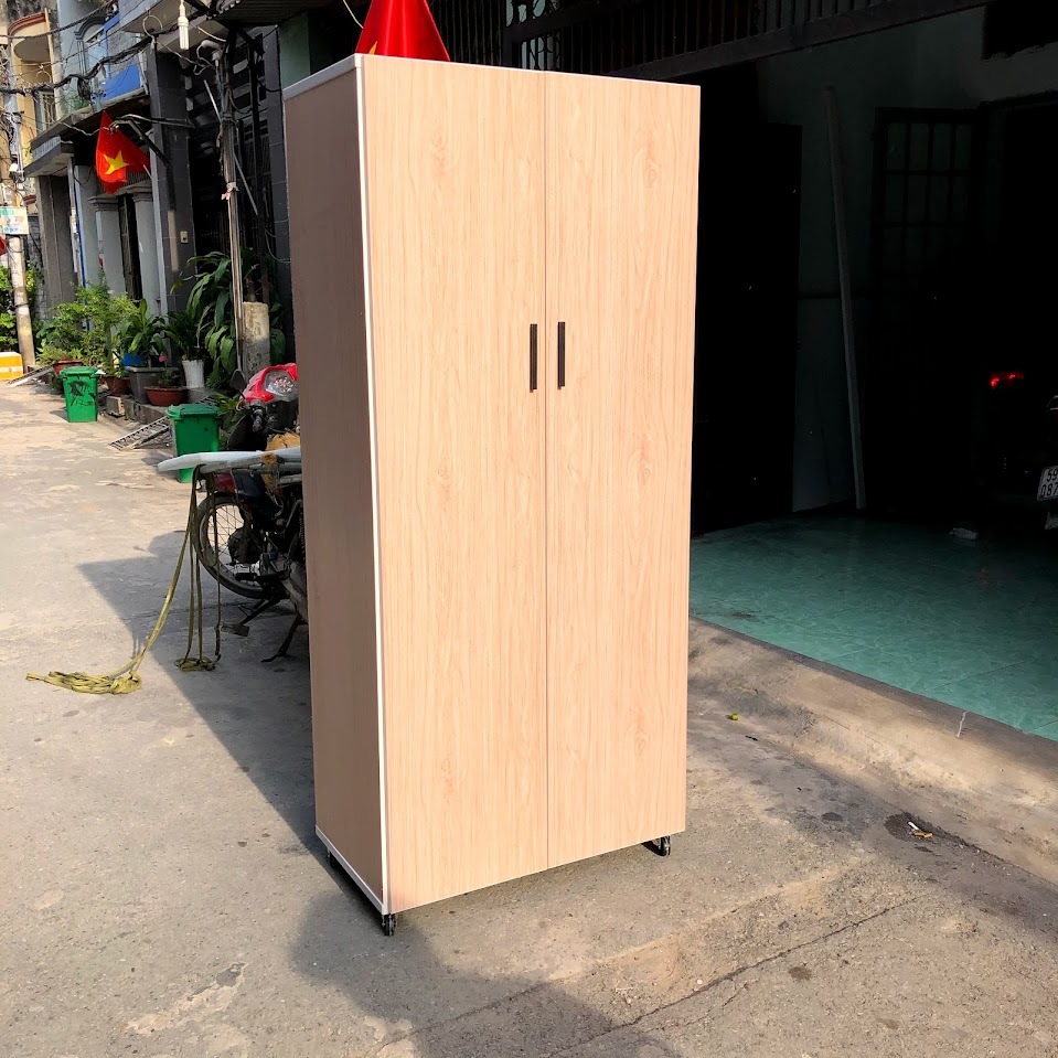 Tủ Quần áo nhựa 2 cánh [Hàng Chính Hãng]-miễn phí ship HCM