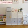 Tủ đựng quần áo, tủ đồ trẻ sơ sinh Babypods mẫu Classic S3, tủ đựng đồ chơi, nhựa nguyên sinh