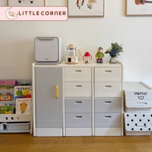 Tủ đựng quần áo, tủ đồ trẻ sơ sinh Babypods mẫu Classic S3, tủ đựng đồ chơi, nhựa nguyên sinh