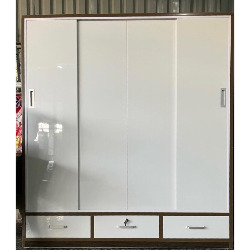 Tủ nhựa đài loan cửa lùa(1m63x180x50)Siêu Bền
