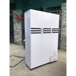 Tủ quần áo 3 cánh cao 1m8 ngang 1m22 - Hàng chính hãng - Miễn phí vận chuyển