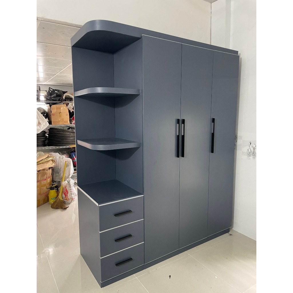 Tủ quần áo cao cấp vinco plastic có kệ trang trí nhựa đài loan [ Hàng cao cấp ] Miễn phí vận chuyển khu vực HCM