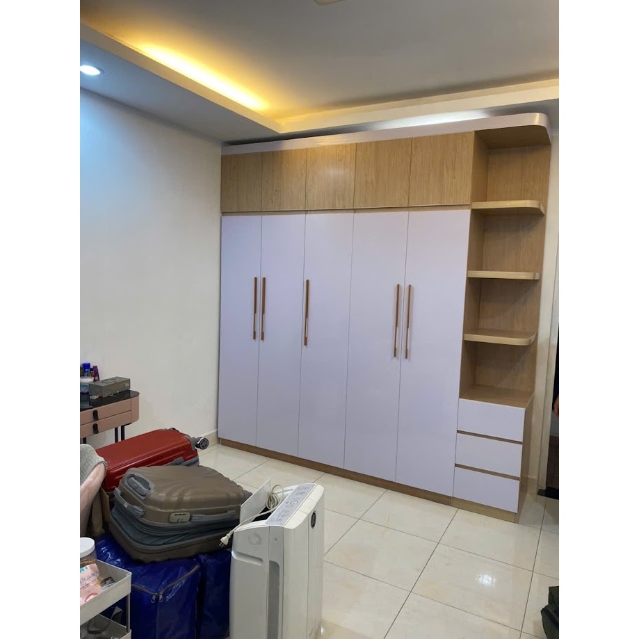 Tủ quần áo nhựa VIncoplast cao 2m4 ngang 2m4 - hàng chính hãng - miễn phí vận chuyển và lap đặt HCM