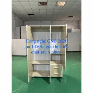 tủ 3 cánh nhựa đài loan 1m7