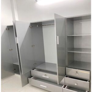 tủ quần áo~tủ nhựa đài loan~ cao 1m82 ngang 2m02 sâu 48cm