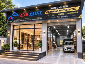 Xưởng sản xuất nội thất nhựa Anh Phát tại TPHCM